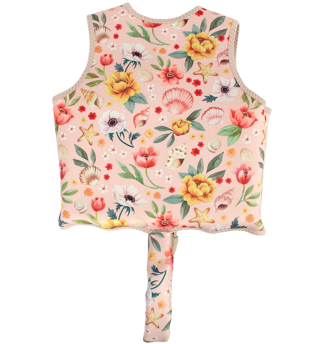 Filibabba Swim Vest - 3-4 Years - UV50+ - Ocean Blossom