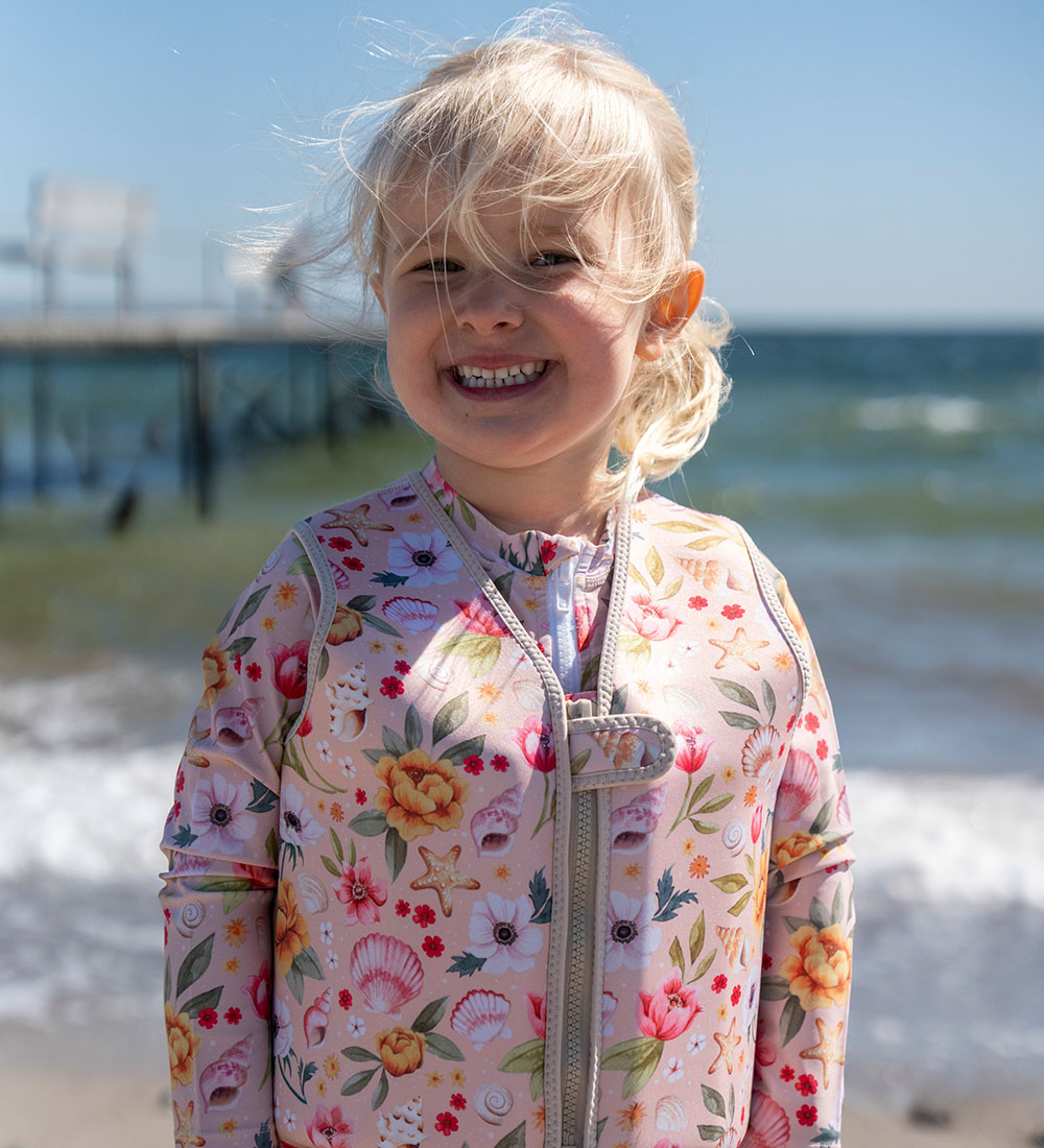Filibabba Swim Vest - 3-4 Years - UV50+ - Ocean Blossom