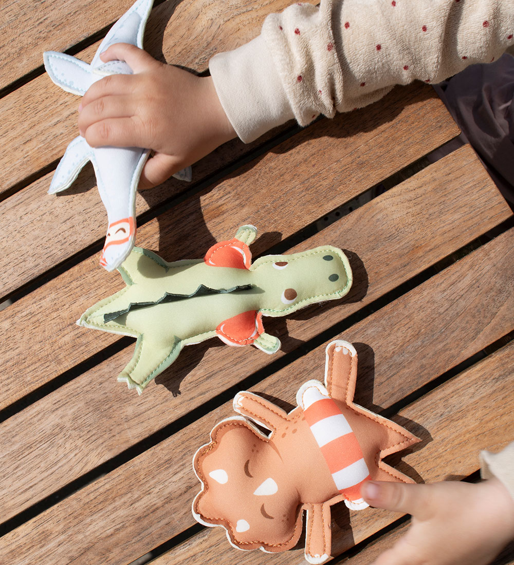 Filibabba Bath Toy - 3 pcs - Dinos
