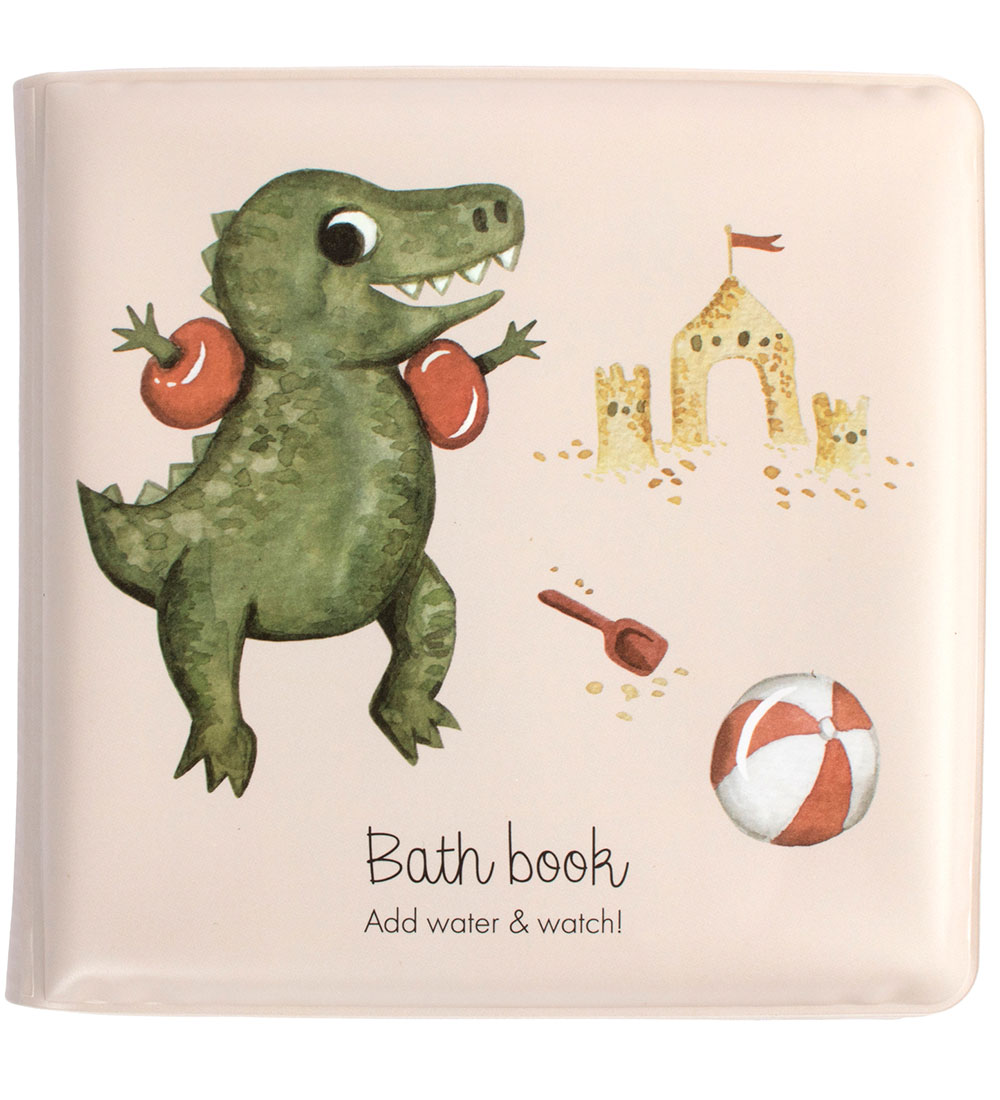 Filibabba Bath Book - Dino Beach