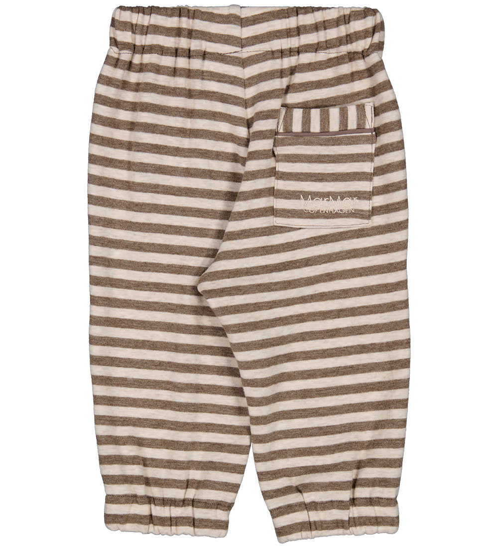 MarMar Trousers - Pack B - Brown Stripe Melange
