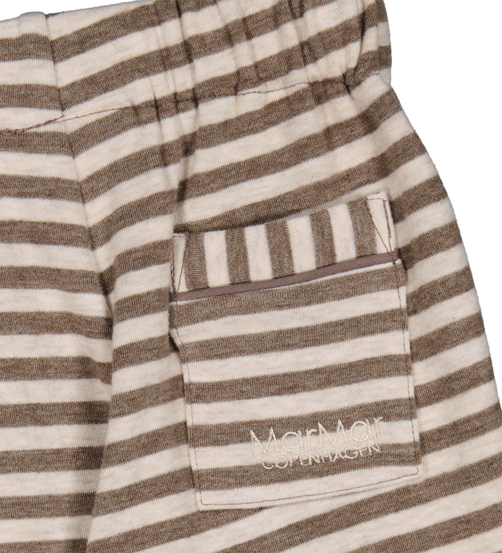 MarMar Trousers - Pack B - Brown Stripe Melange