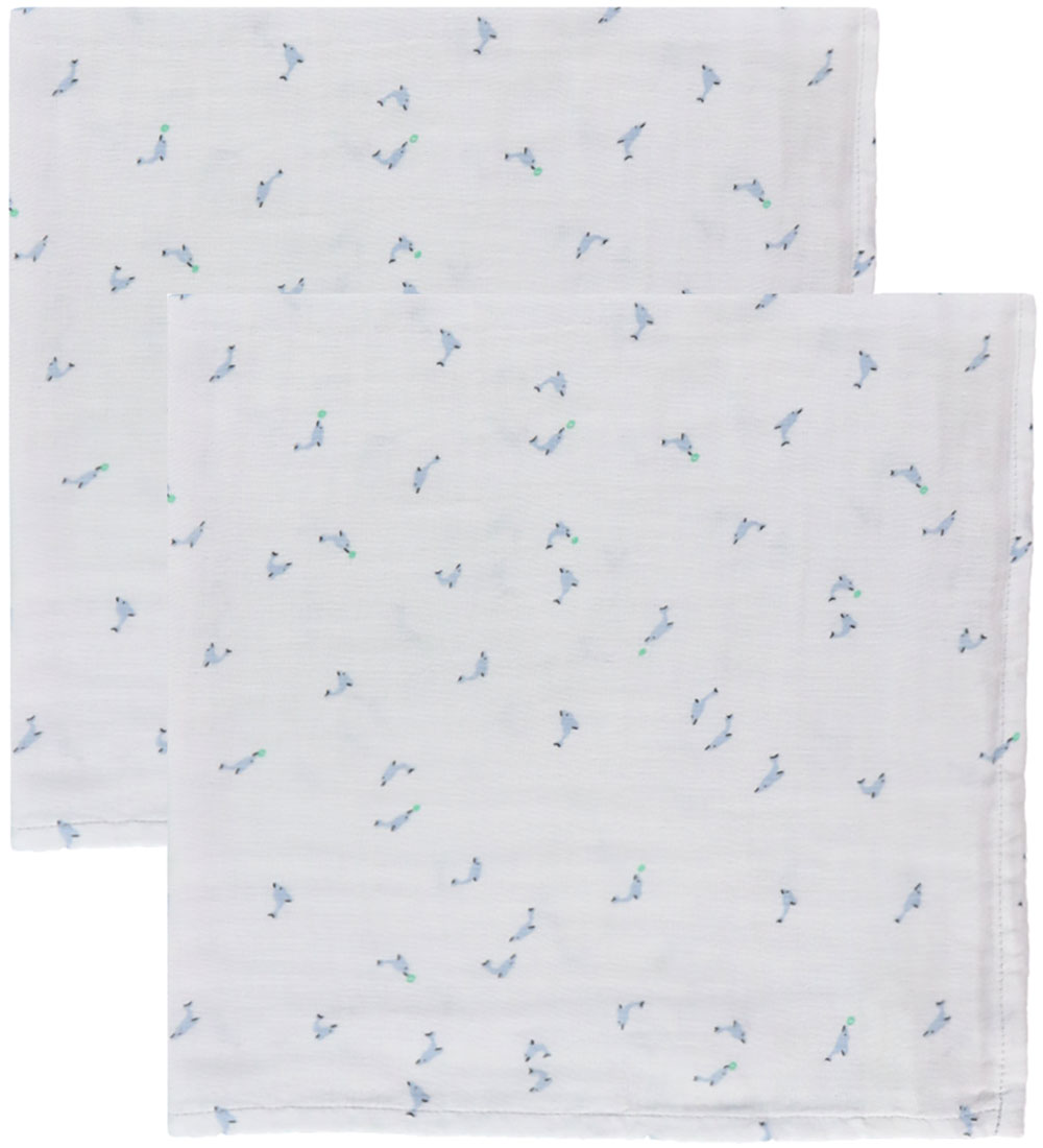MarMar Hydrofiele Doek - 2-pack - Ada - Dolphin