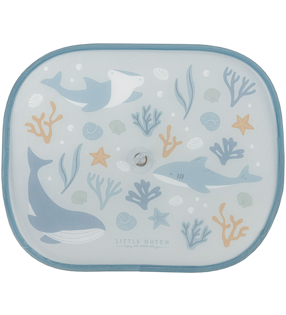Little Dutch Sonnensegel bis Auto - 2er-Pack - 36x44 cm - Ocean