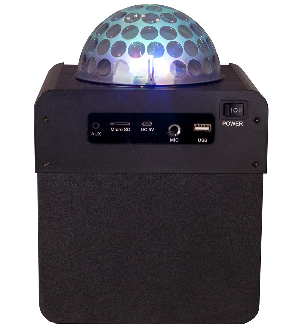 N-Gear Karaoke Speaker - Bluetooth Disco Block 410 - Black