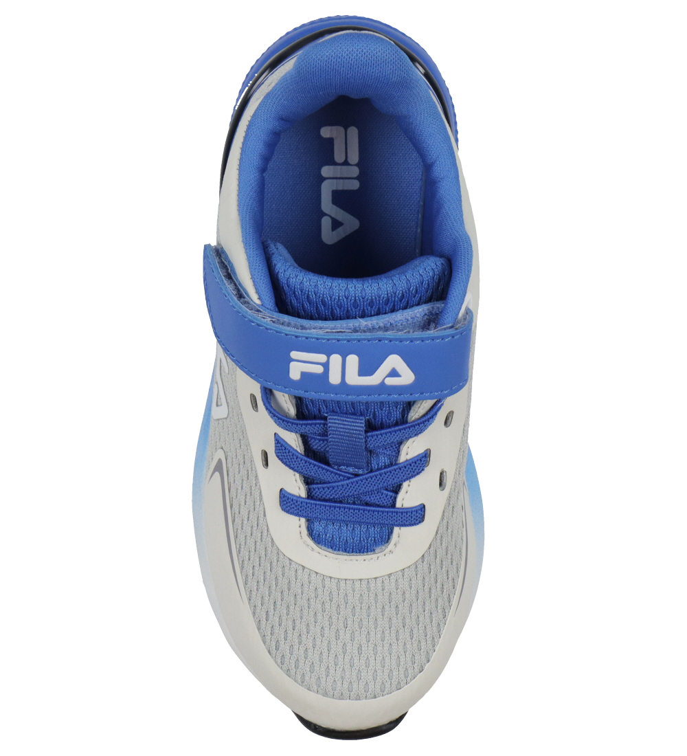Fila Schuhe - Crusher V Kids - Grauviolett-Palace Blue