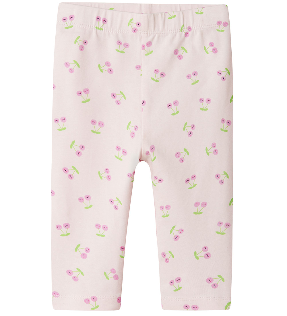 Name It Leggings - NmfVivian - Ballerina/Cherries
