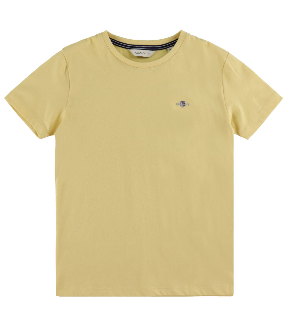 T-Shirt GANT - Shield - Dusty Light Yellow