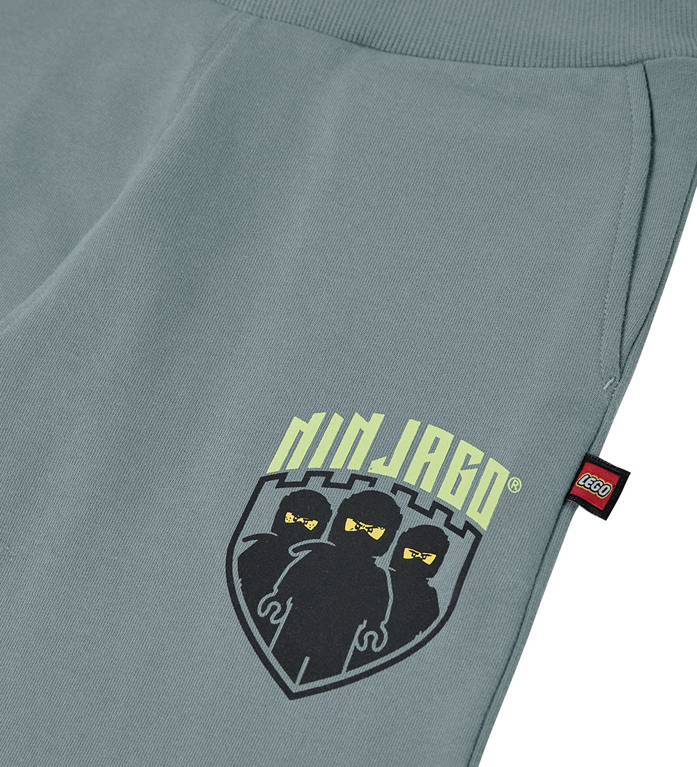 LEGO® Ninjago Sweatpants - LwPasi 301 - Light Green w. Print