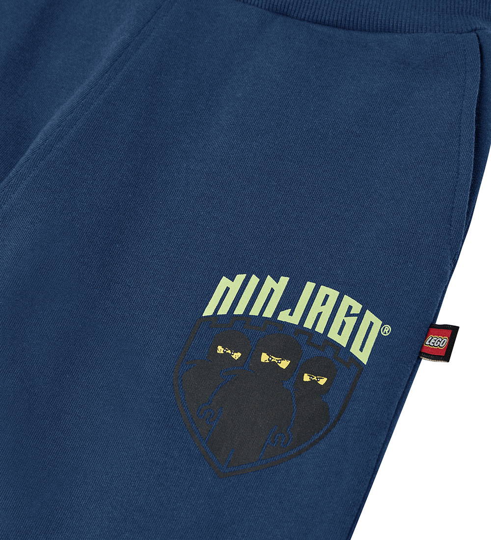LEGO® Ninjago Sweatpants - LwPasi 301 - Dark Blue w. Print