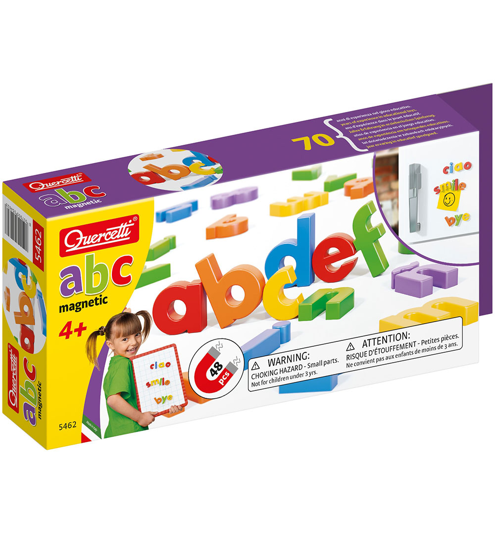 Quercetti Magnetic Letters - 48 Parts