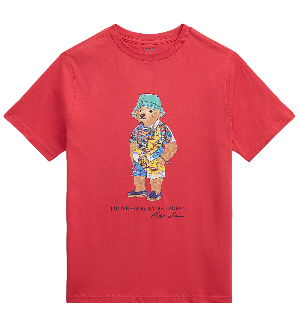 Polo Ralph Lauren T-shirt - Red w. Soft Toy