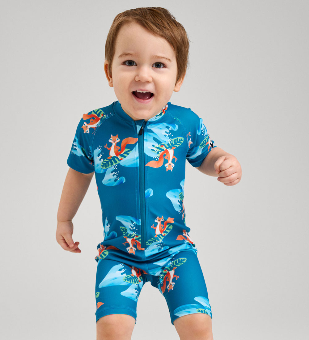 Reima Coverall Swimsuit - Atlantti - UV50+ - Deep Ocean
