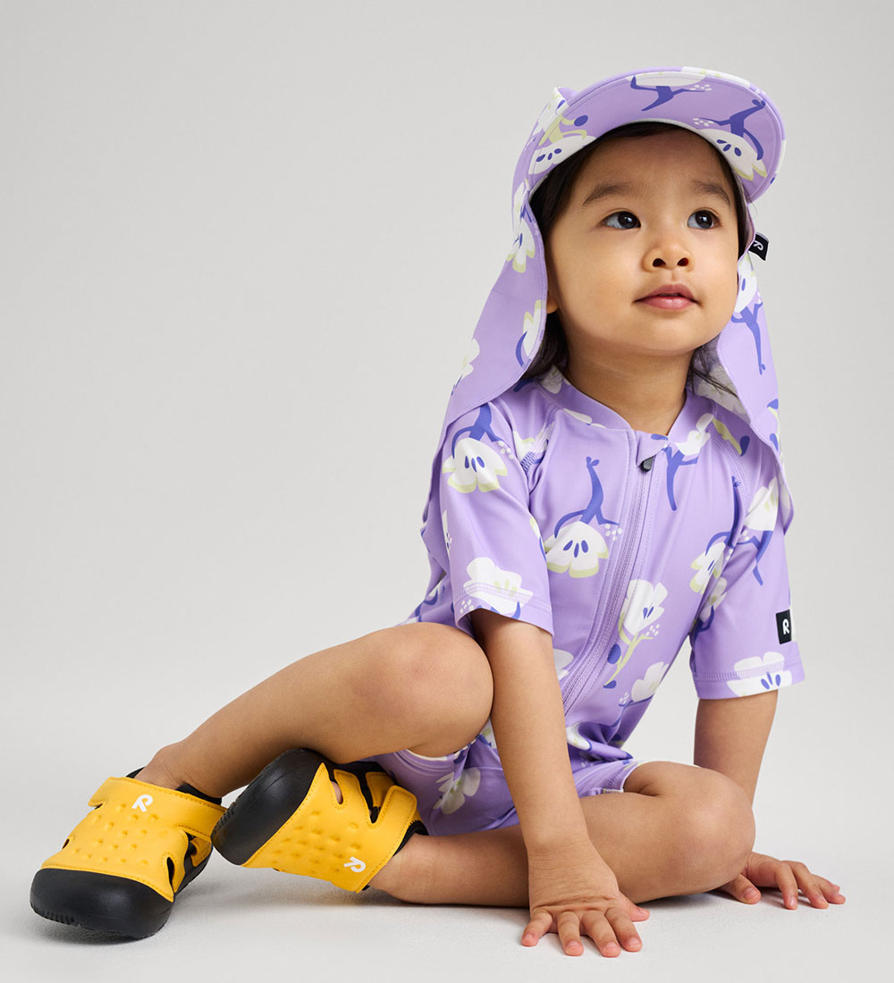 Reima Legionnaire Hat - Mustekala - UV50+ - Lilac Amethyst