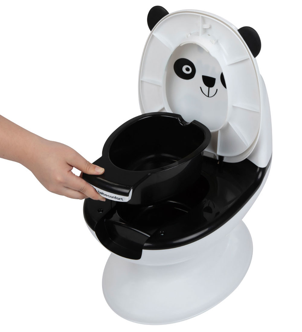 Toilettes Bebeconfort - Mini - Blanc/Noir av. Panda