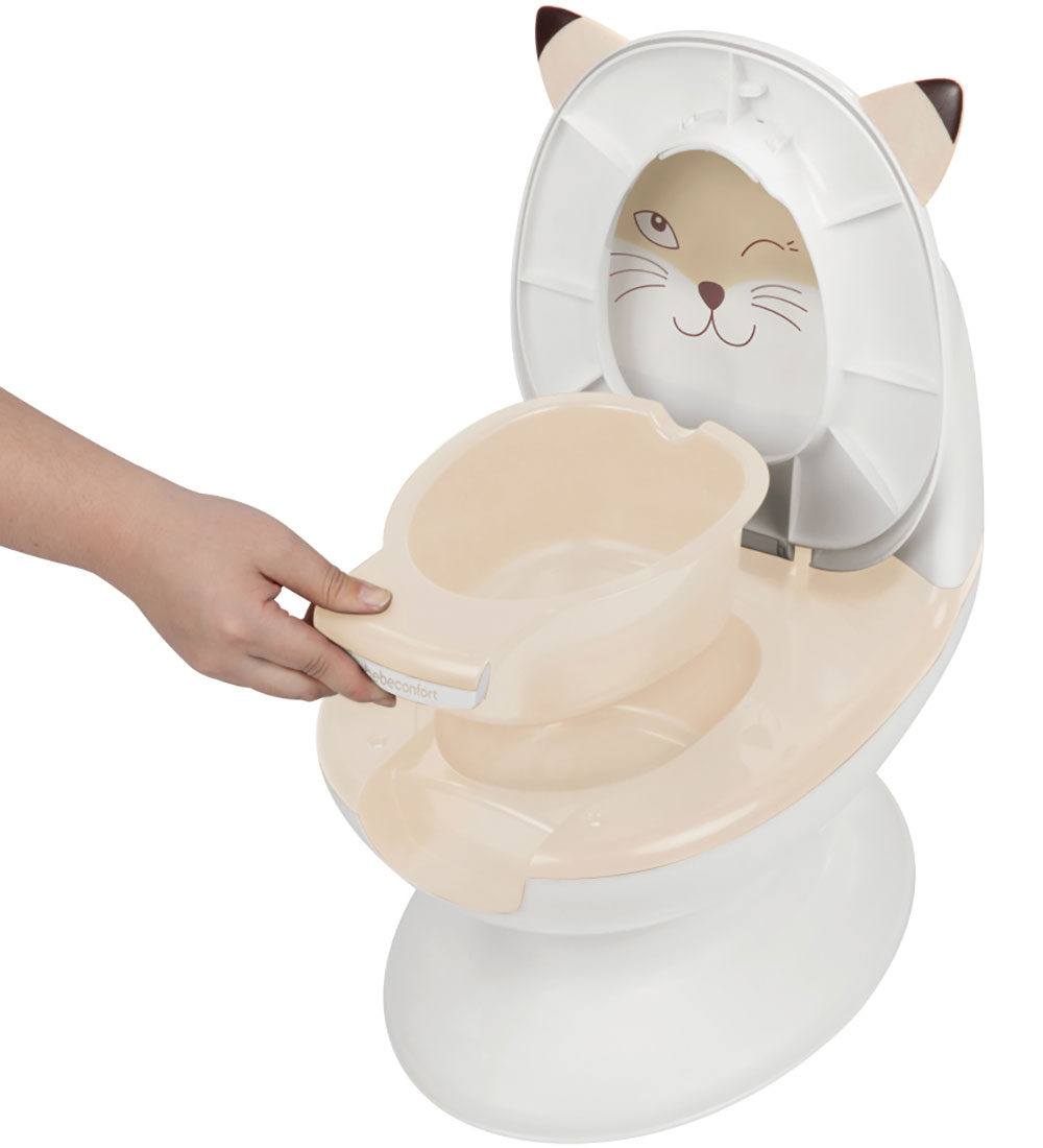 Bebeconfort Toilette - Mini - Weiß/Sand m. Fuchs