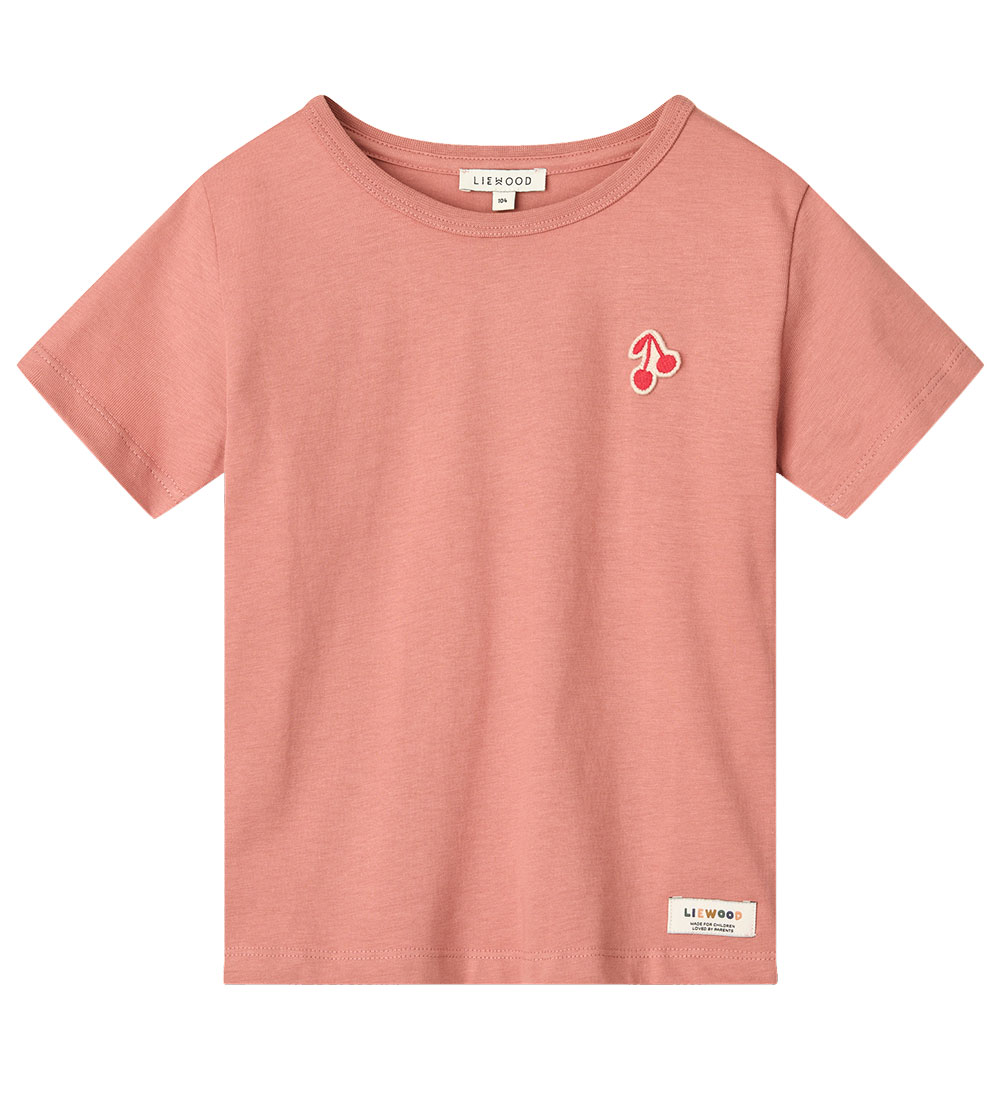 Liewood T-paita - Apia - Dusty Raspberry