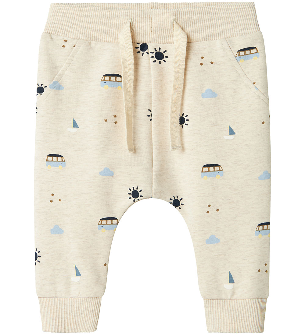 Name It Sweatpants - NbmFris - Peyote Melange