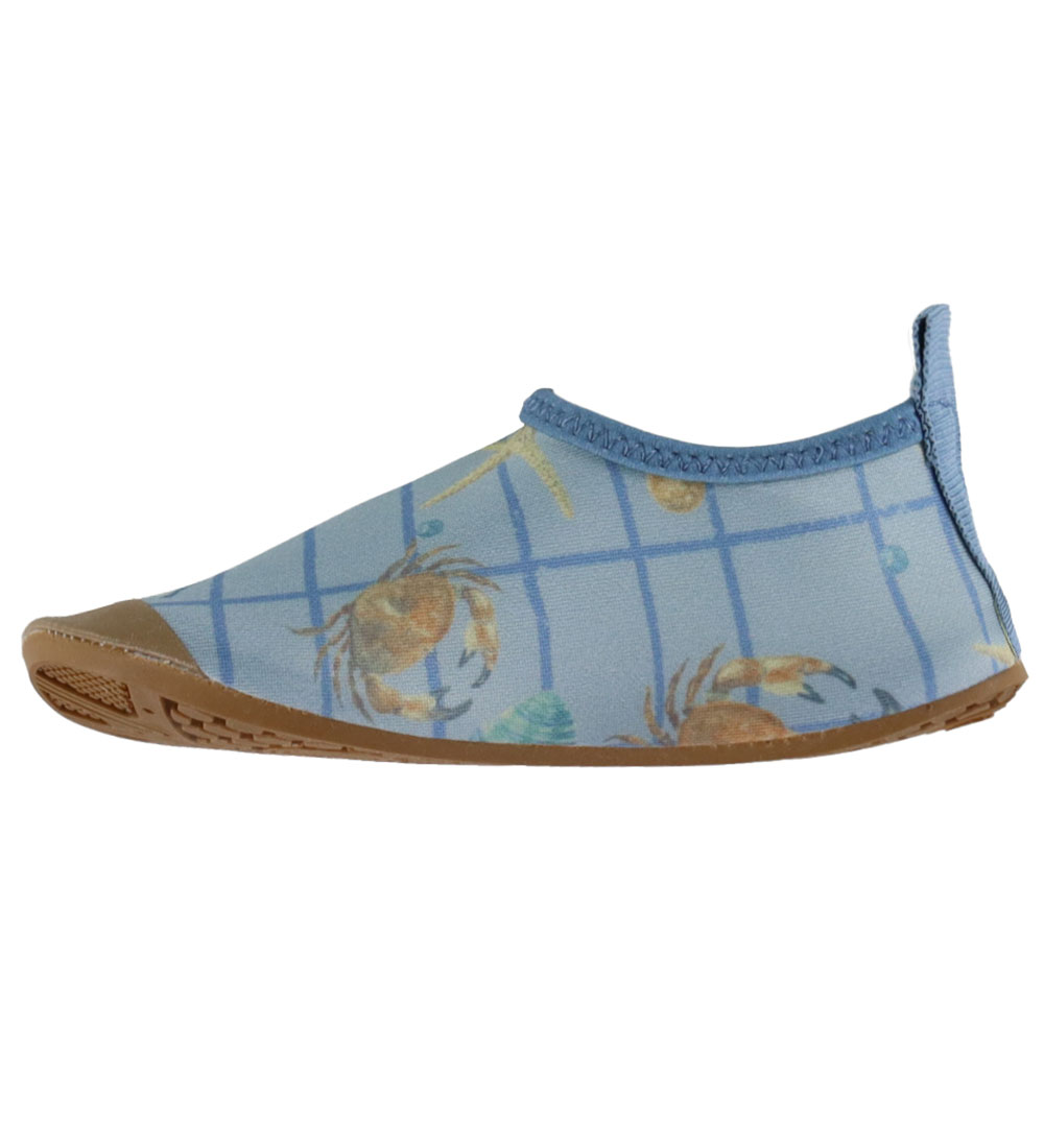 Mikk-Line Badschoenen - Vervaagd Denim