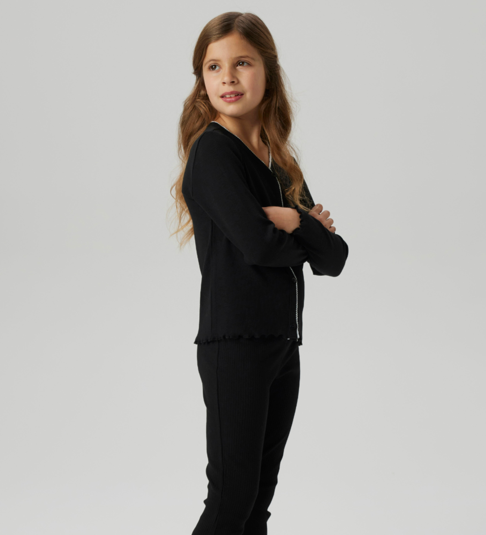 Name It Cardigan - Rib - NkfTalinda - Black