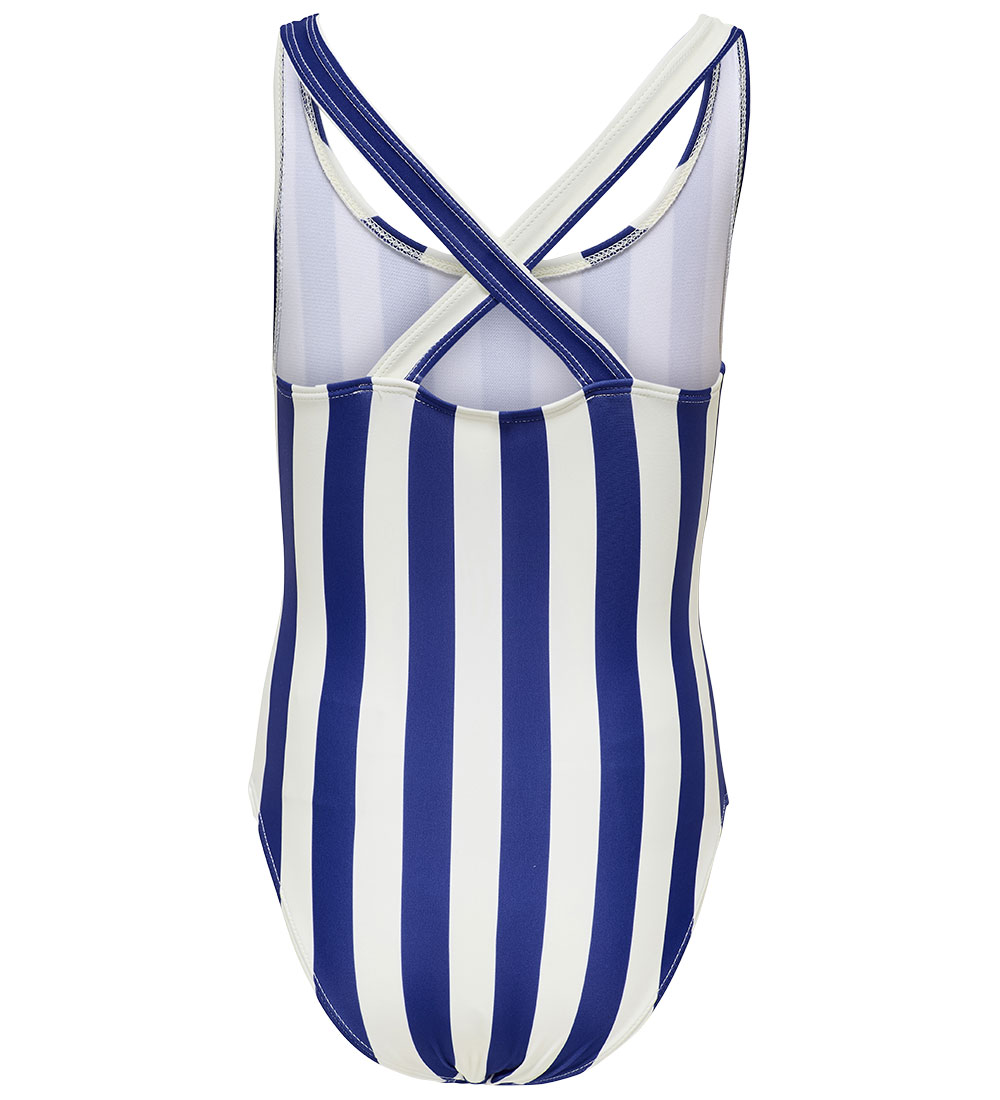 Kids Only Swimsuit - KogHoliday - Mazarine Blue/Cloud Dancer/Re