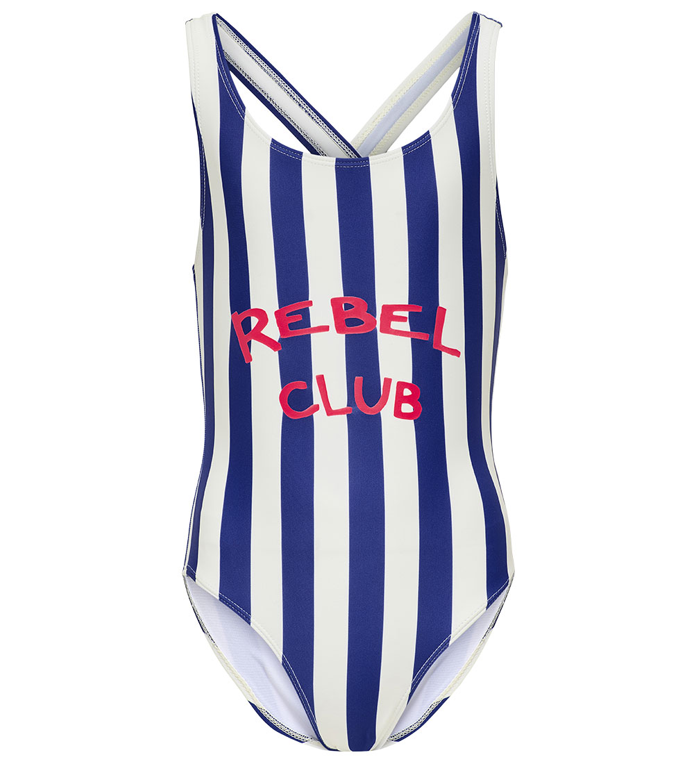 Kids Only Swimsuit - KogHoliday - Mazarine Blue/Cloud Dancer/Re