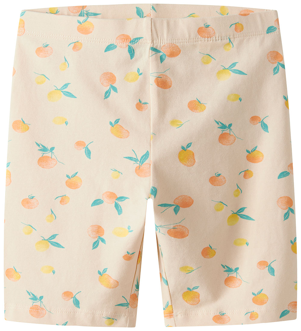 Name It Bicycle Shorts - NkfVivian - Sun Kiss/Peach Lemon