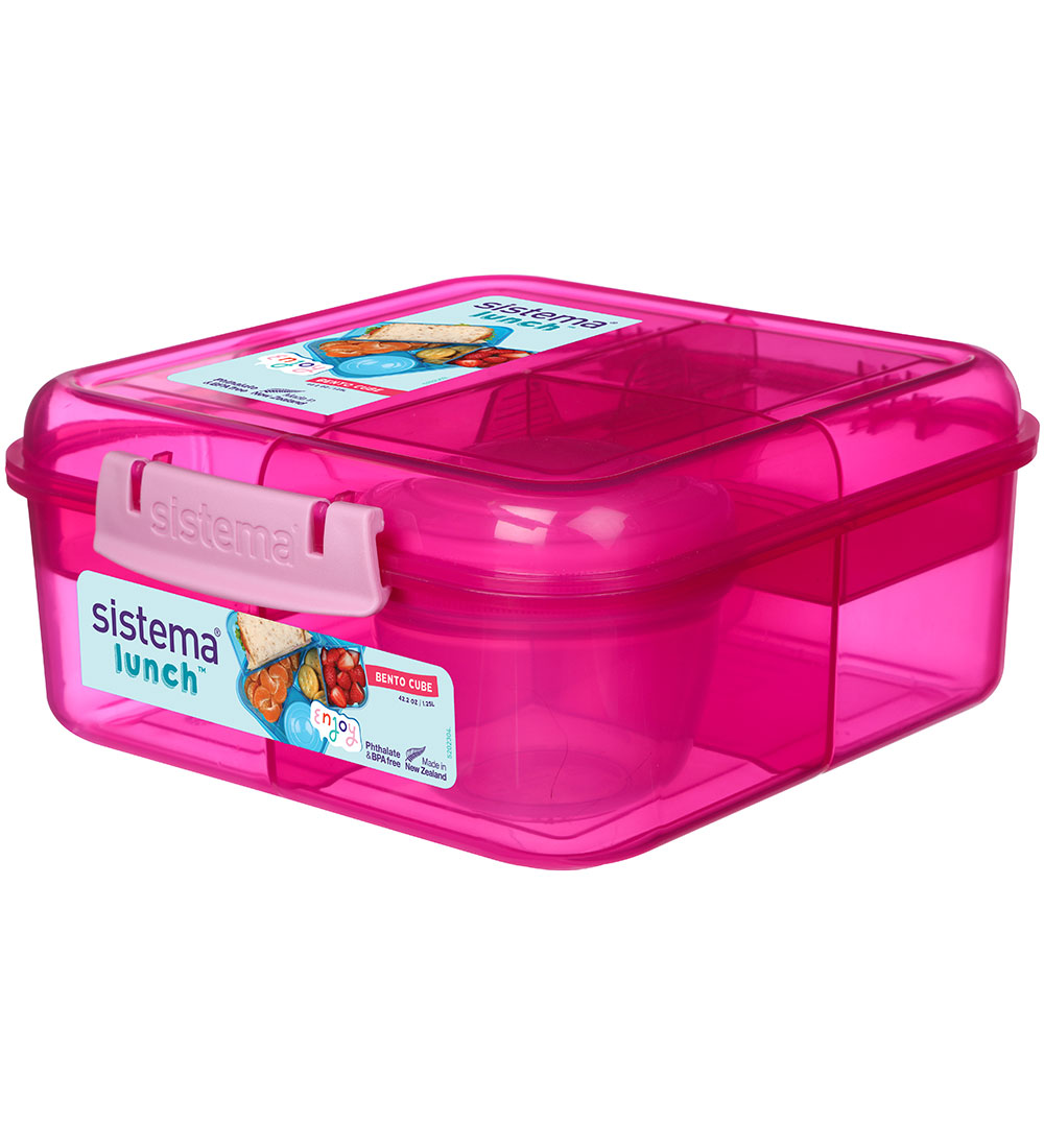 Sistema Lunchbox - 1.25 L - Bento Cube - Pink