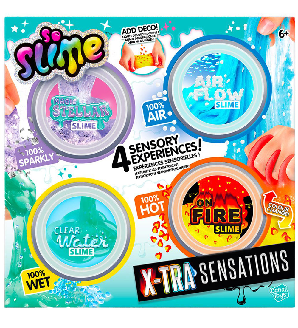 So Slime Slim - X-tra Sensations - 4-pack