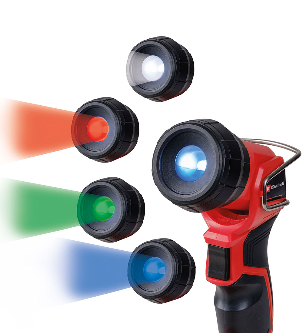 Einhell Werkzeuge - Spielzeug - Taschenlampe m. Farben