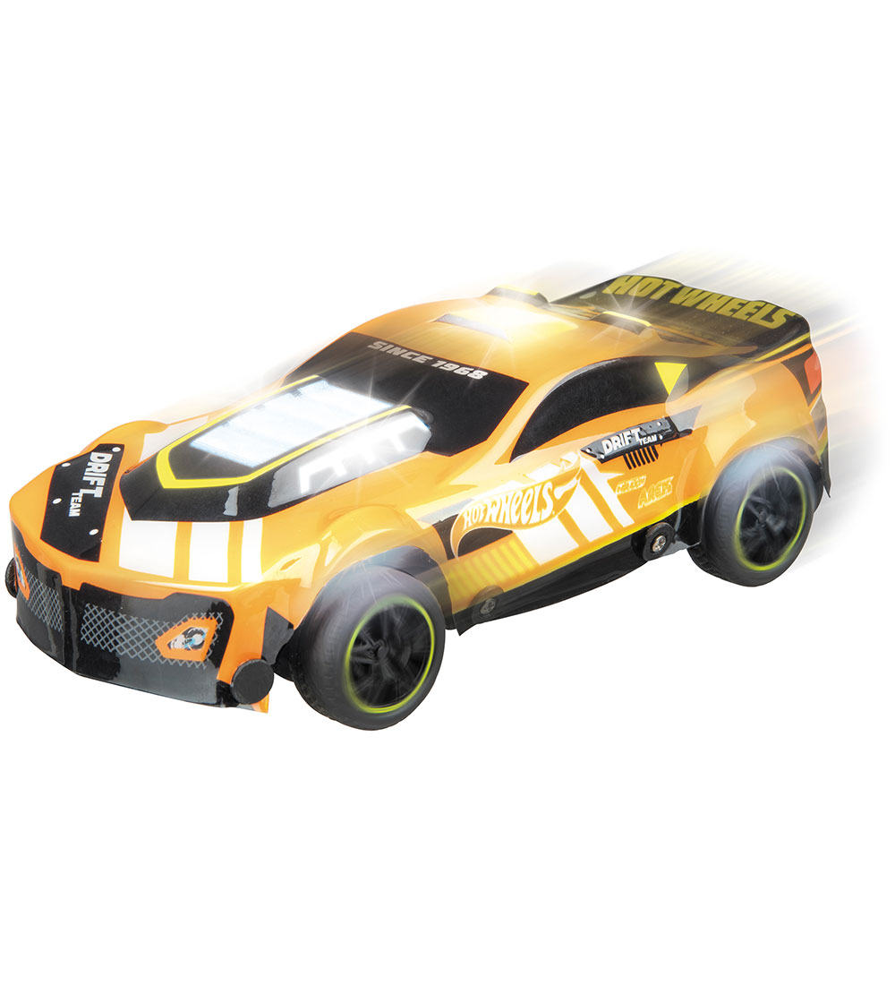 Hot Wheels Remote controlled Car w. Light - Drift Rod - 1:24