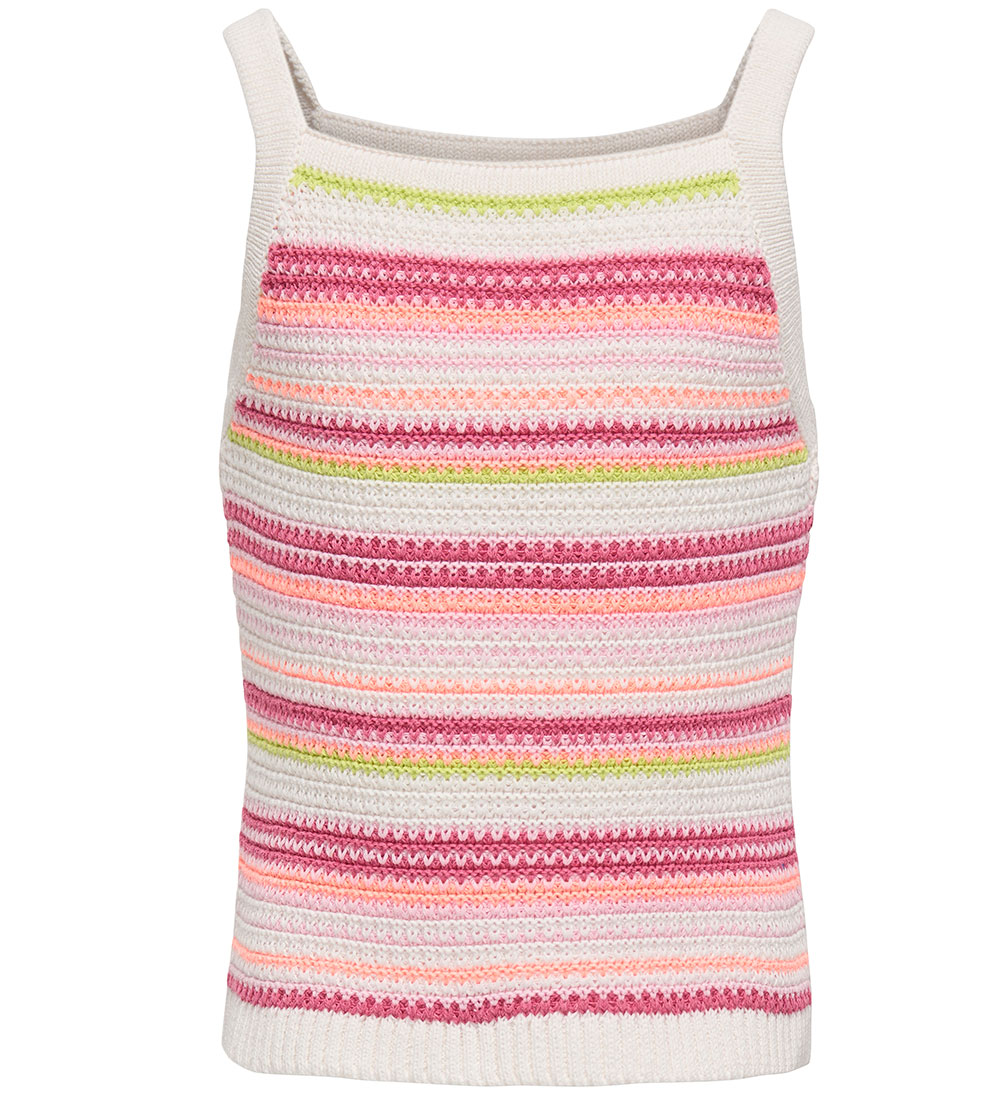 Kids Only Top - KogBelli - Knitted - Ecru/Camelia Rose/Roseate S
