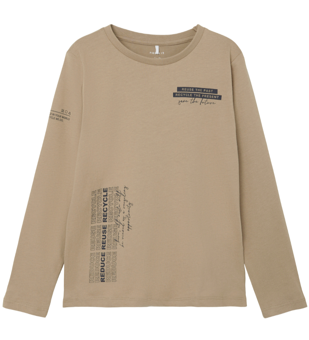 Name It Blouse - NkmPomensi - Pure Cashmere w. Print