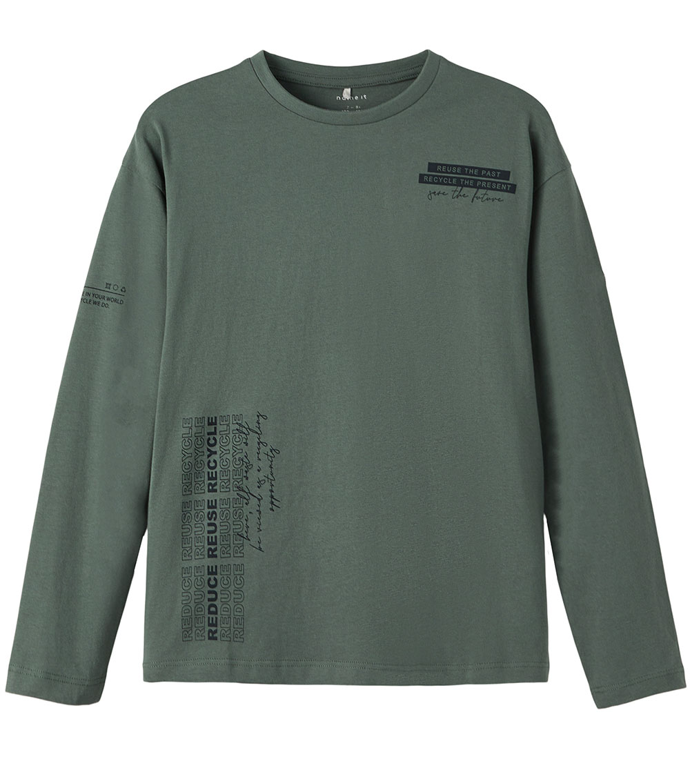 Name It Blouse - NkmPomensi - Conditioner Green