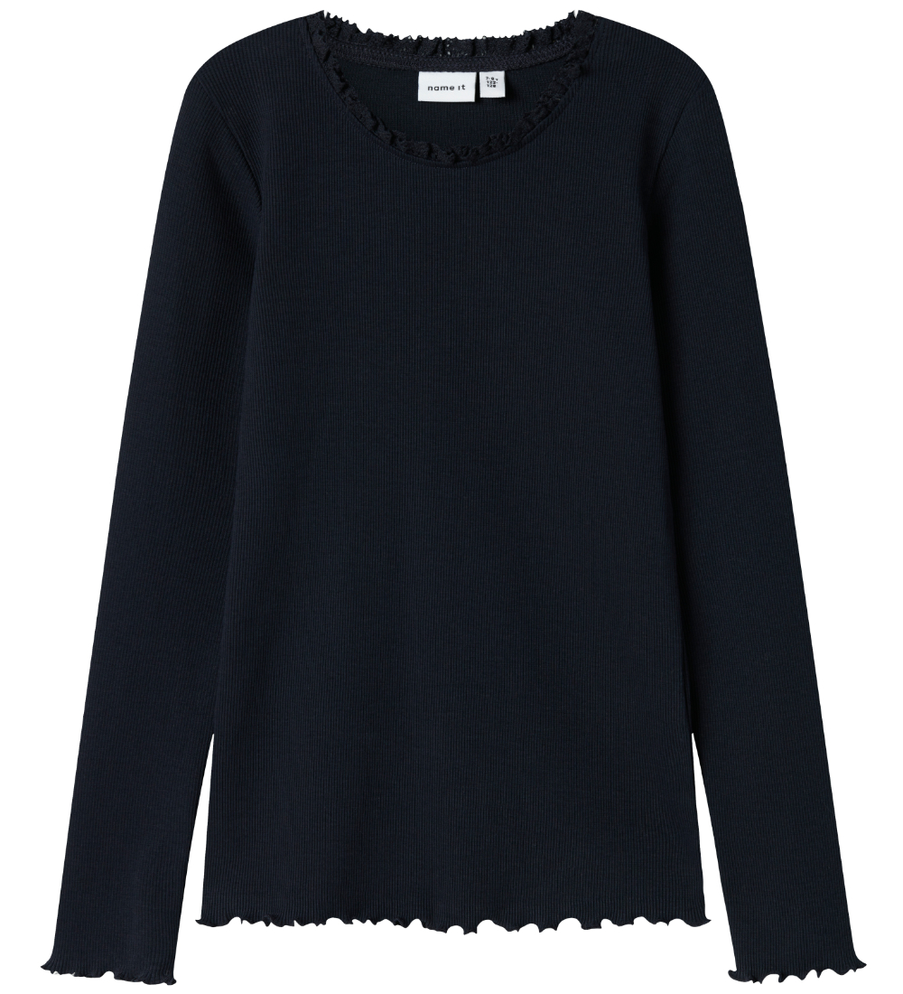 Name It Bluse - Rib - NkfTobine - Night Sky