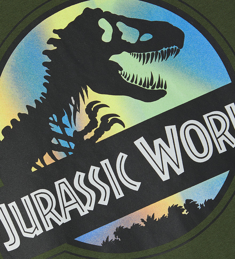 Name It T-paita - NkmPjens Jurassic - Kivääri Green
