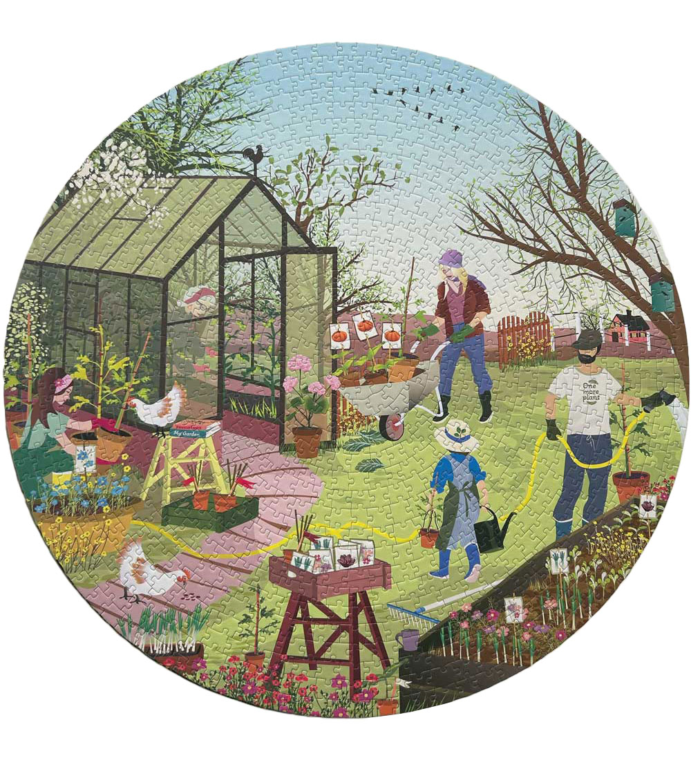 Vissevasse Puzzlespiel - 1000 Teile - 65x65 cm - Spring Gefühl