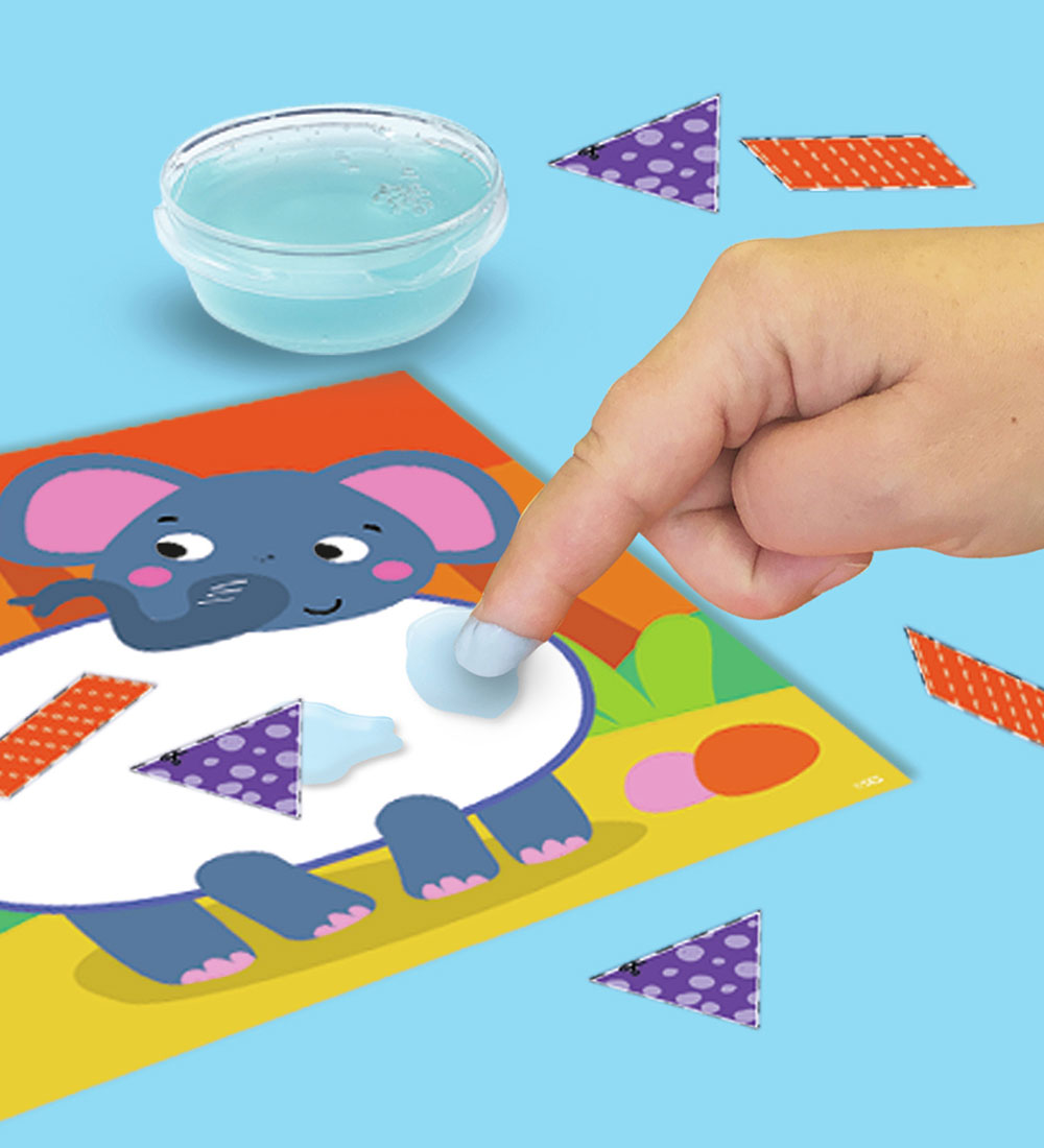 SES Creative - Montessori - Lernen Sie Schneiden Collage