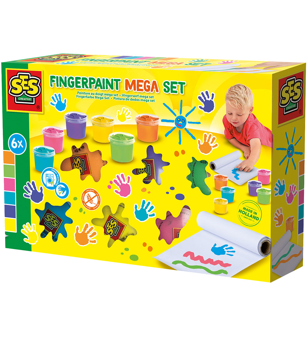 SES Creative - Sormimaali Megasetti - 6x110ml