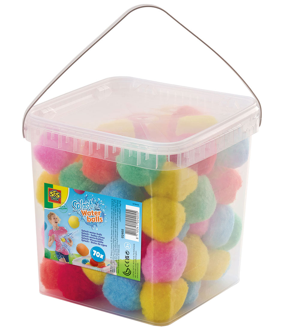 SES Creative - Splash balls for water fight - 70 pcs