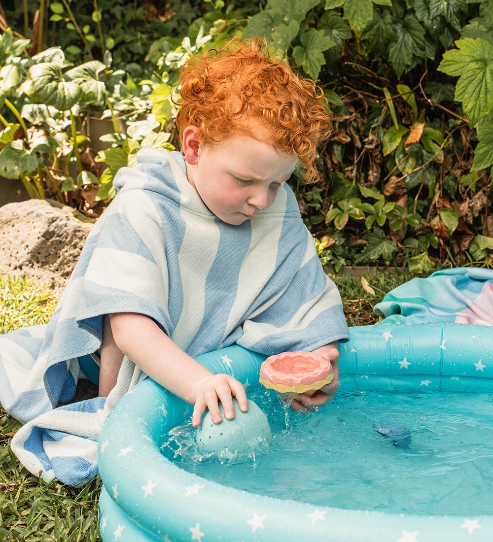 Tiger Tribe Bath Toy - Stack & Pour - Bath Egg