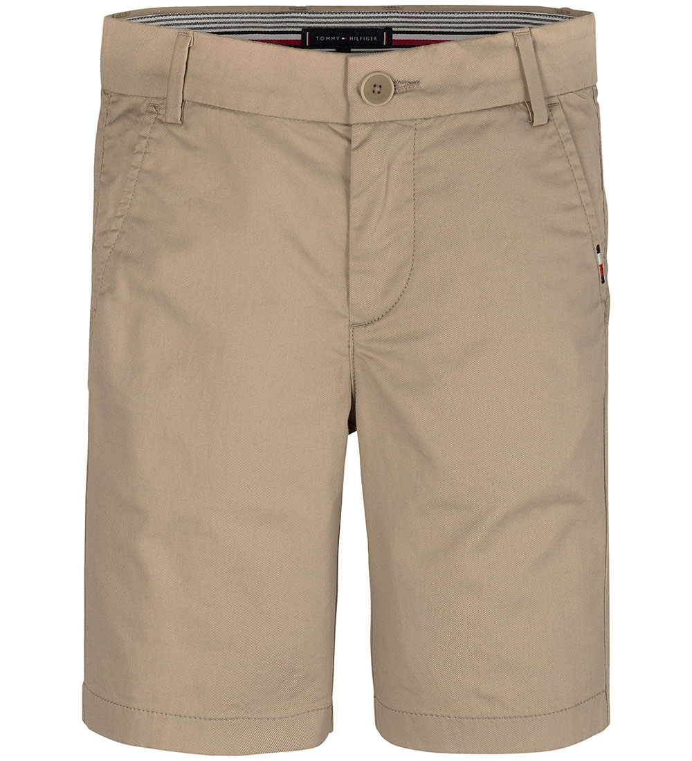 Tommy Hilfiger Shorts - Chino - Sandelträ Khaki