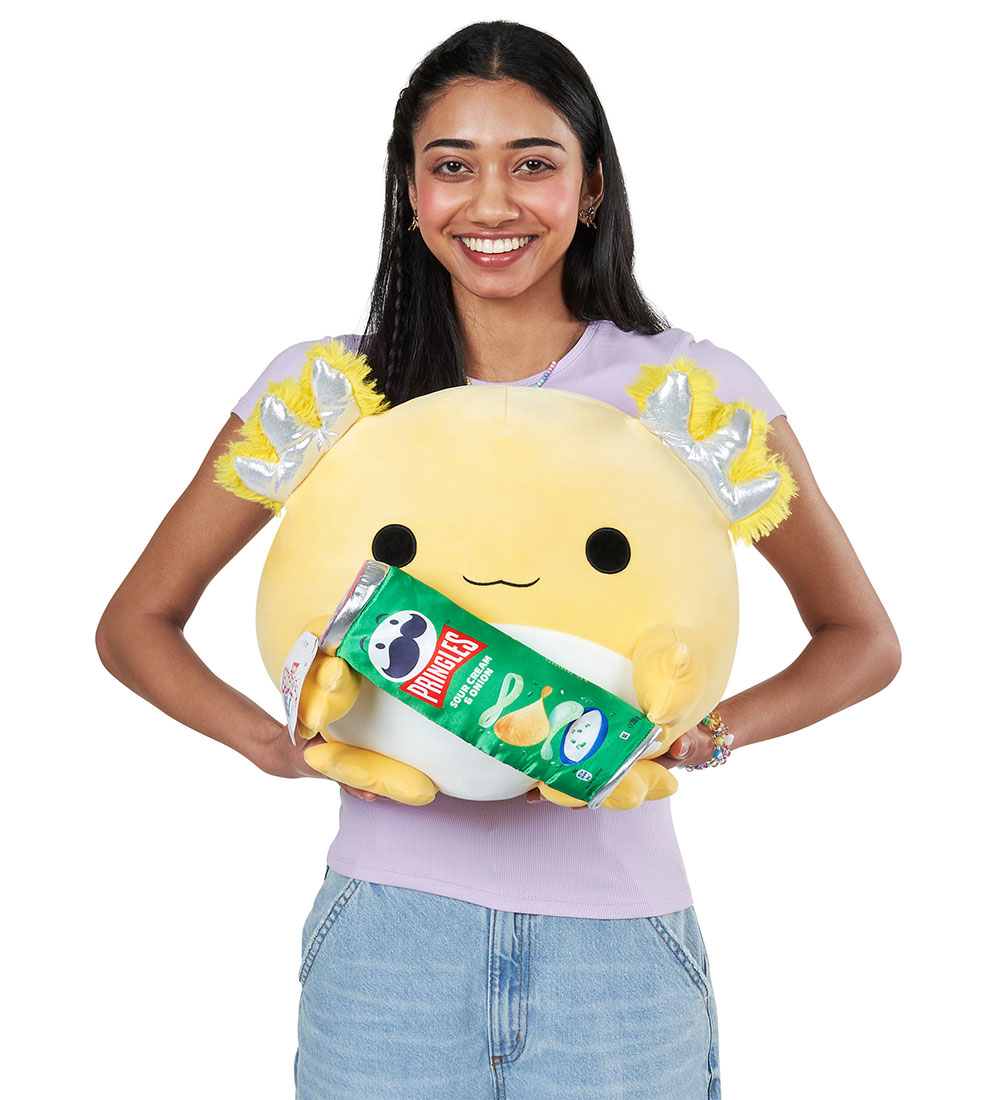 Snackles Soft Toy - 35 cm - Leon w. Pringles
