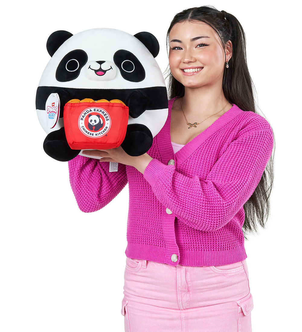 Snackles Soft Toy - 35 cm - The Panda Andy w. Panda Express