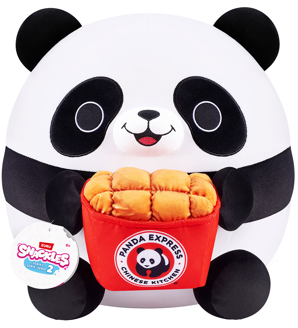 Snackles Soft Toy - 35 cm - The Panda Andy w. Panda Express