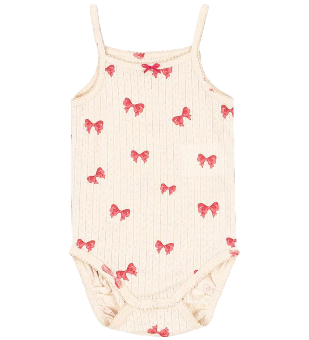 Konges Sløjd Bodysuit Sleeveless - Minnie - Rosia Bow