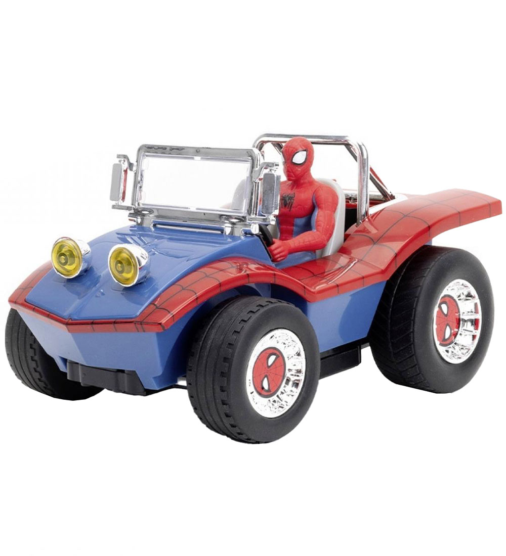Jada Remote controlled Car - Marvel Spider-Man Buggy - 1:24