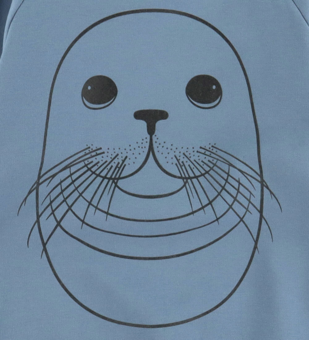 DYR-Cph Sweatshirt - Animal Bellow - Porcelain Outline Sael