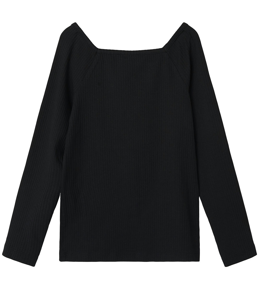 Name It Blouse - Rib - NkfOtilia - Black