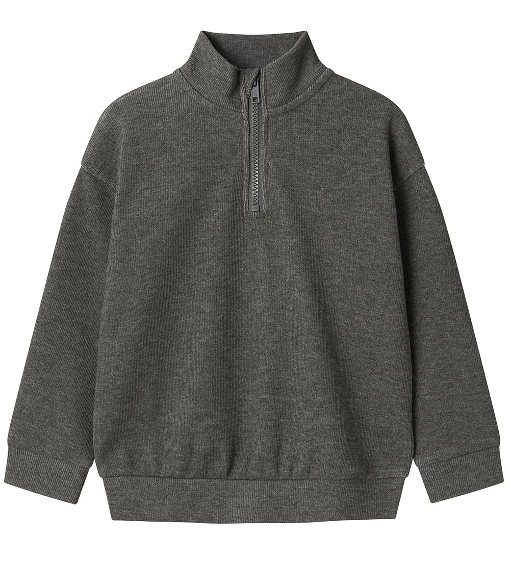 Name It Blouse - NmmTammes - Dark Grey Melange